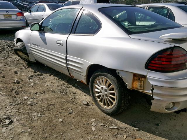 1G2NF12T51M628779 - 2001 PONTIAC GRAND AM S SILVER photo 9