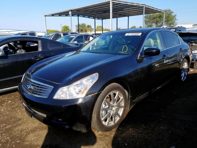 JNKCV61E29M302132 - 2009 INFINITI G37 BASE  photo 2