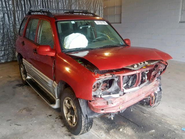 2CNBJ634016912638 - 2001 CHEVROLET TRACKER LT RED photo 1