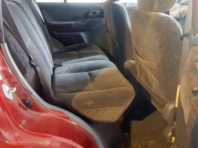 2CNBJ634016912638 - 2001 CHEVROLET TRACKER LT RED photo 6