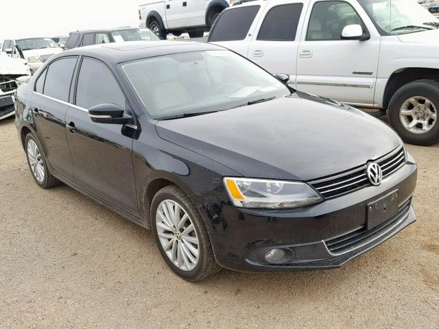 3VWLL7AJ9DM406850 - 2013 VOLKSWAGEN JETTA TDI BLACK photo 1