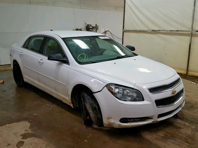 1G1ZB5E05CF189147 - 2012 CHEVROLET MALIBU LS WHITE photo 1