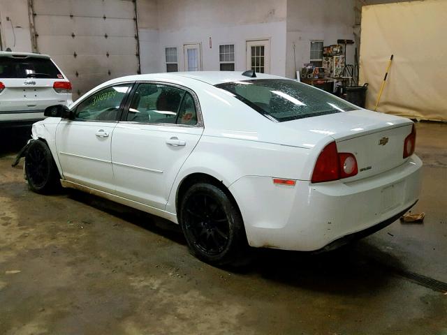 1G1ZB5E05CF189147 - 2012 CHEVROLET MALIBU LS WHITE photo 3
