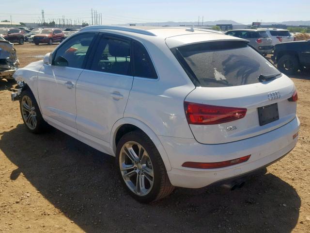 WA1BFCFS8GR021857 - 2016 AUDI Q3 PREMIUM WHITE photo 3