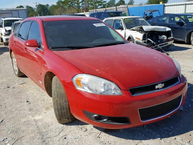 2G1WD58C681207897 - 2008 CHEVROLET IMPALA SUP RED photo 1