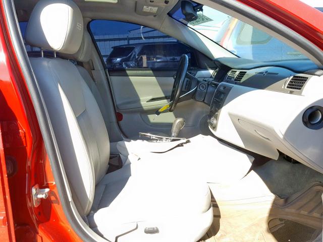2G1WD58C681207897 - 2008 CHEVROLET IMPALA SUP 红色 照片 5
