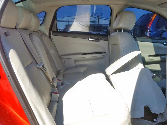 2G1WD58C681207897 - 2008 CHEVROLET IMPALA SUP RED photo 6
