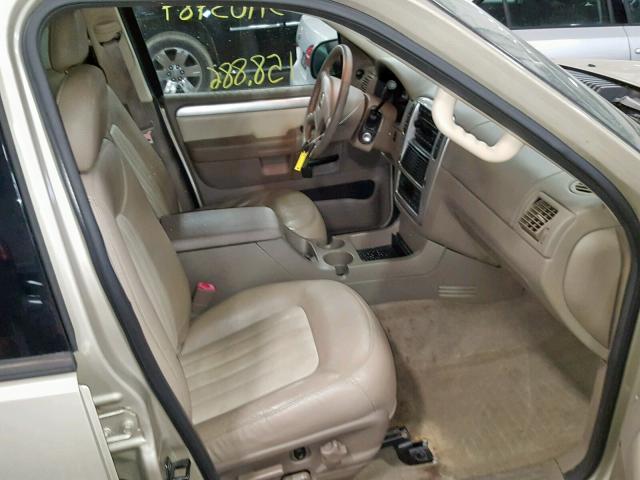 4M2DU86K34ZJ36602 - 2004 MERCURY MOUNTAINEE BEIGE photo 5