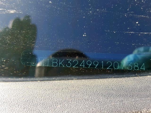 JM1BK324991207384 - 2009 MAZDA 3 S BLUE photo 10