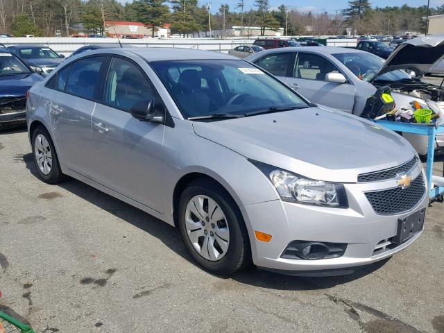 1G1PA5SGXD7148407 - 2013 CHEVROLET CRUZE LS SILVER photo 1