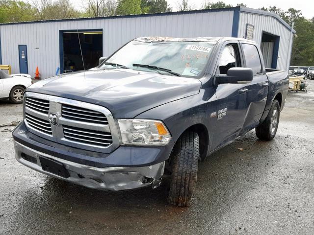 1C6RR6LT2KS525808 - 2019 RAM 1500 CLASS GRAY photo 2