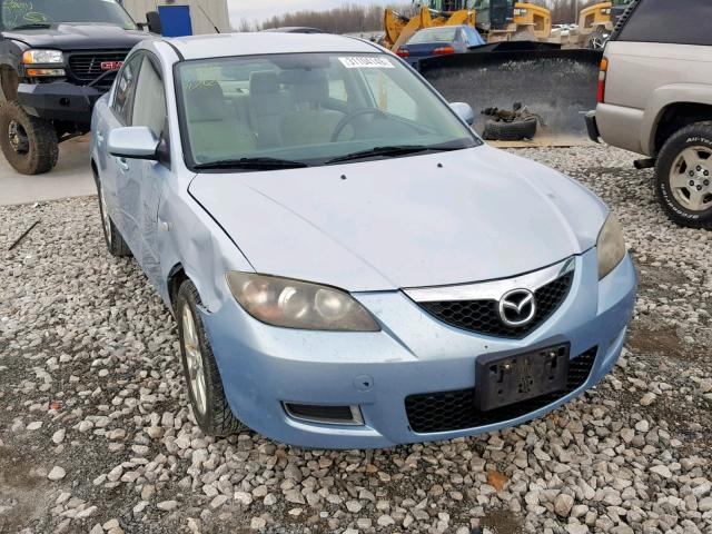 JM1BK32G371708018 - 2007 MAZDA 3 I BLUE photo 1