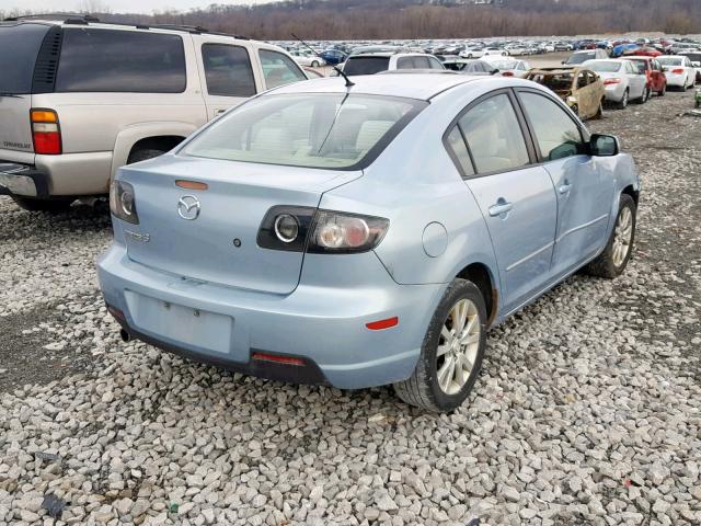 JM1BK32G371708018 - 2007 MAZDA 3 I BLUE photo 4