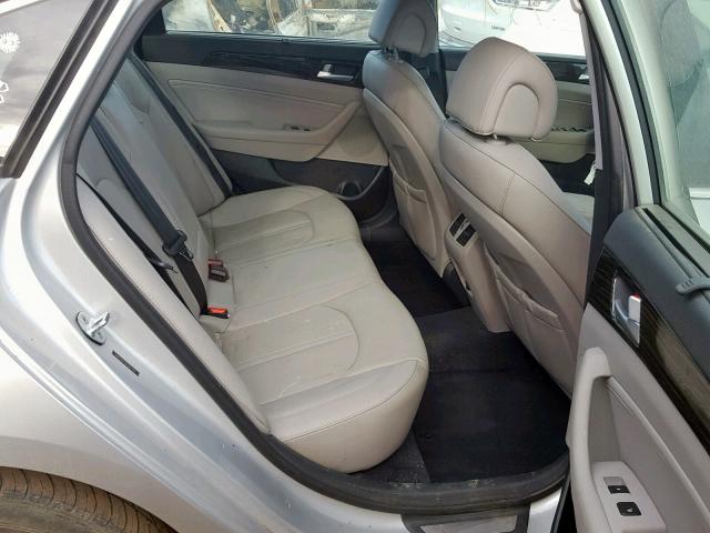 5NPE34AF5FH062528 - 2015 HYUNDAI SONATA SPO SILVER photo 6