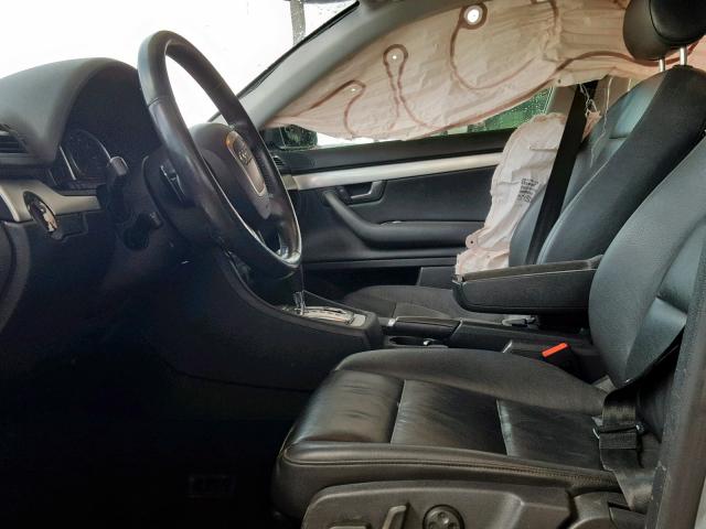 WAUAF78E08A080690 - 2008 AUDI A4 2.0T GRAY photo 5