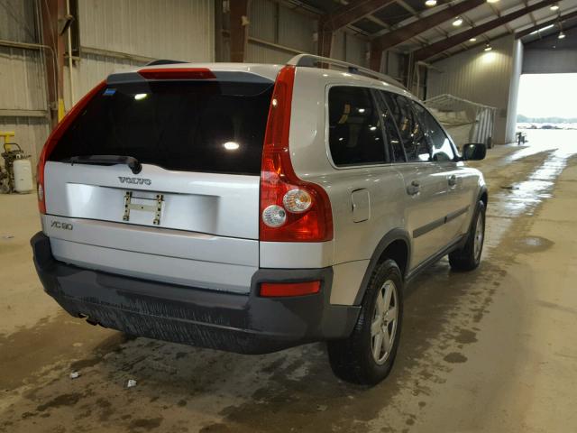 YV4CN592461283194 - 2006 VOLVO XC90 SILVER photo 4