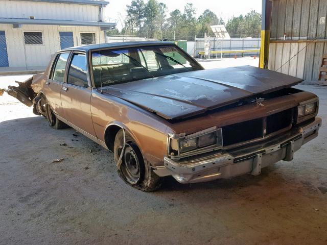 1G1BN69Z0FY208994 - 1985 CHEVROLET CAPRICE CL BROWN photo 1