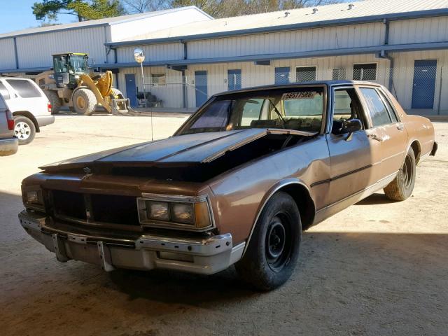 1G1BN69Z0FY208994 - 1985 CHEVROLET CAPRICE CL BROWN photo 2