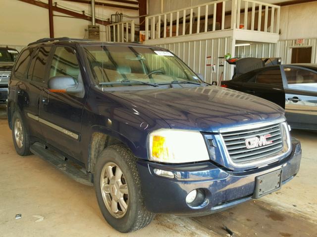 1GKDT13S632310355 - 2003 GMC ENVOY BLUE photo 1