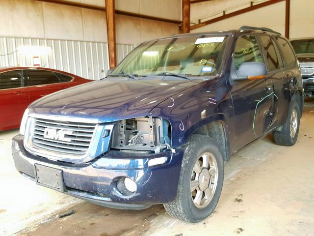 1GKDT13S632310355 - 2003 GMC ENVOY BLUE photo 2