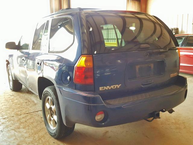 1GKDT13S632310355 - 2003 GMC ENVOY BLUE photo 3