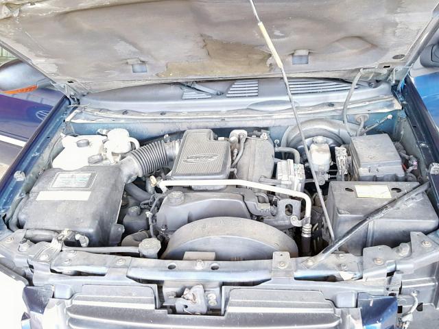 1GKDT13S632310355 - 2003 GMC ENVOY BLUE photo 7