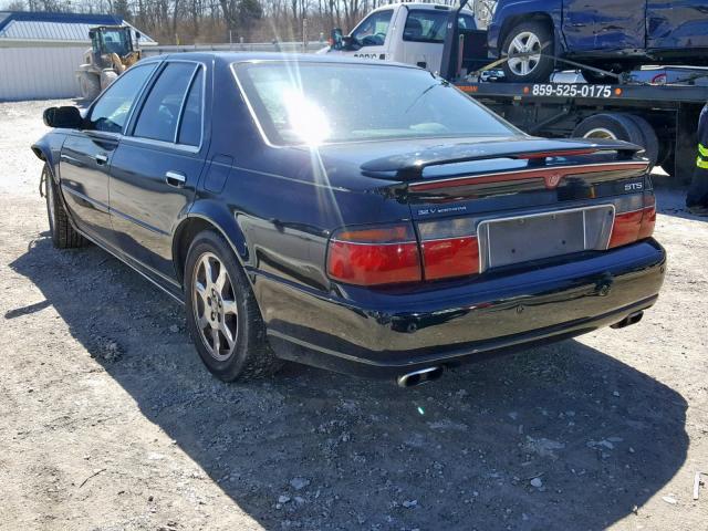 1G6KY54941U238728 - 2001 CADILLAC SEVILLE ST BLACK photo 3