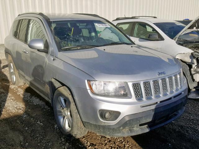 1C4NJDAB0ED607929 - 2014 JEEP COMPASS SP SILVER photo 1