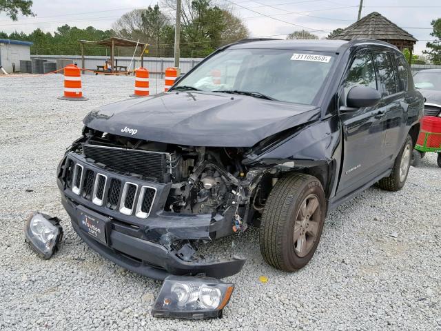 1C4NJCBA8FD104568 - 2015 JEEP COMPASS SP Қара фото 2