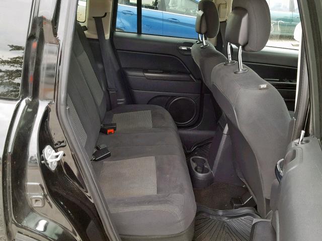 1C4NJCBA8FD104568 - 2015 JEEP COMPASS SP Қара фото 6