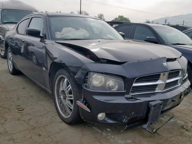 2B3KA33V59H534300 - 2009 DODGE CHARGER SX BLACK photo 1