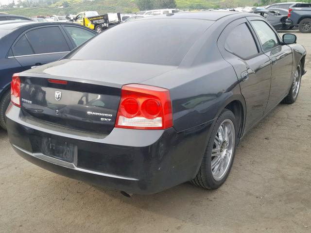 2B3KA33V59H534300 - 2009 DODGE CHARGER SX BLACK photo 4