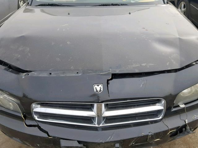 2B3KA33V59H534300 - 2009 DODGE CHARGER SX BLACK photo 7