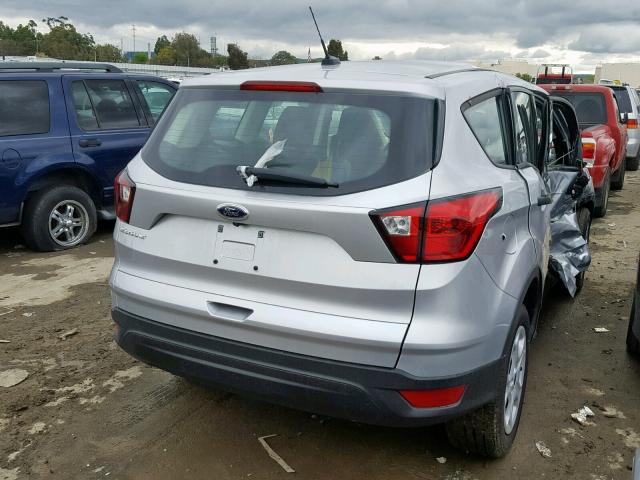 1FMCU0F71KUA47616 - 2019 FORD ESCAPE S SILVER photo 4