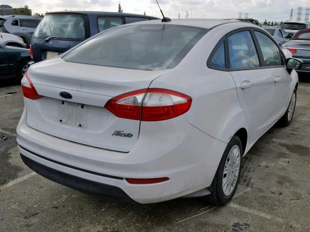 3FADP4AJ1HM128810 - 2017 FORD FIESTA S WHITE photo 4