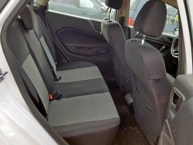 3FADP4AJ1HM128810 - 2017 FORD FIESTA S WHITE photo 6