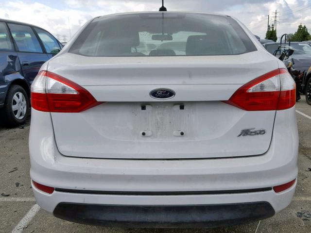 3FADP4AJ1HM128810 - 2017 FORD FIESTA S WHITE photo 9