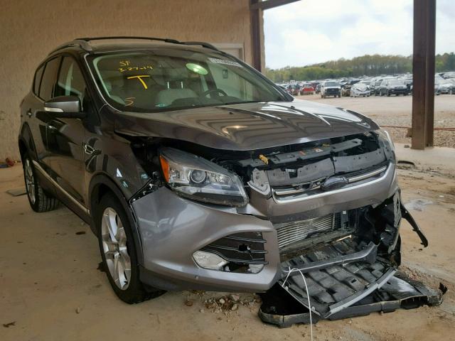 1FMCU0J99EUA27093 - 2014 FORD ESCAPE TIT GRAY photo 1