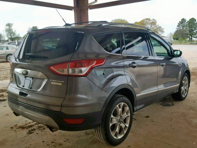 1FMCU0J99EUA27093 - 2014 FORD ESCAPE TIT GRAY photo 4