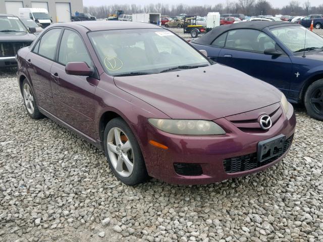 1YVHP80C575M46661 - 2007 MAZDA 6 MAROON photo 1