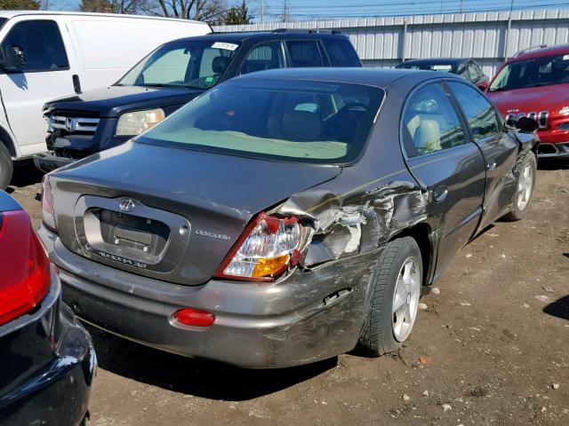 1G3GR64H314111109 - 2001 OLDSMOBILE AURORA GOLD photo 4