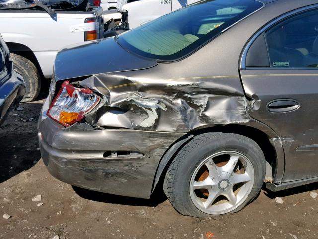 1G3GR64H314111109 - 2001 OLDSMOBILE AURORA GOLD photo 9