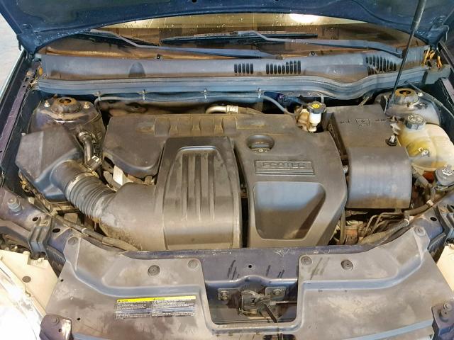 1G1AL58F387228183 - 2008 CHEVROLET COBALT LT BLUE photo 7