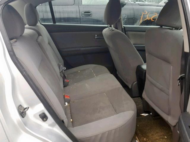 3N1AB6APXCL779186 - 2012 NISSAN SENTRA 2.0 SILVER photo 6