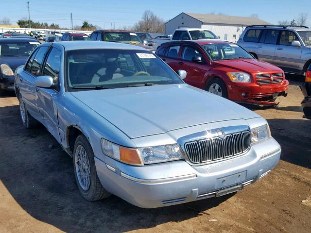 2MEFM74W3XX665104 - 1999 MERCURY GRAND MARQ BLUE photo 1