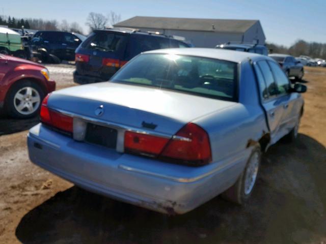 2MEFM74W3XX665104 - 1999 MERCURY GRAND MARQ BLUE photo 4