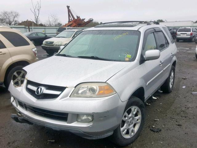 2HNYD18976H505662 - 2006 ACURA MDX TOURIN SILVER photo 2