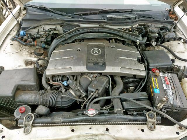 JH4KA96562C007676 - 2002 ACURA 3.5RL WHITE photo 7