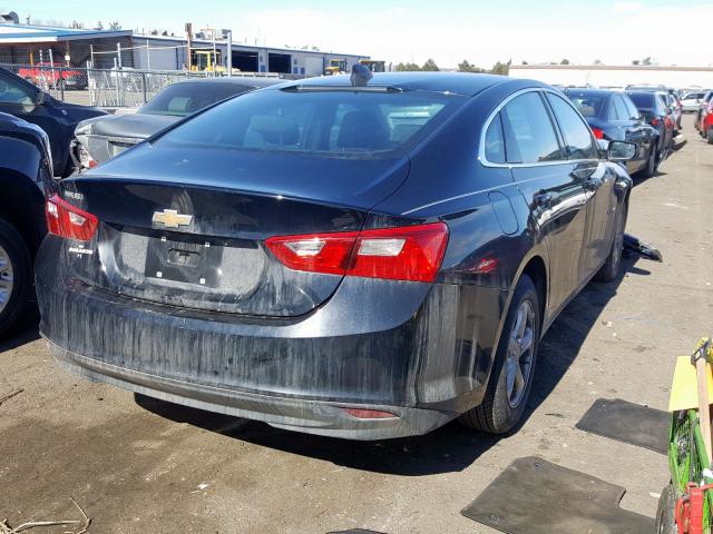 1G1ZB5STXHF220267 - 2017 CHEVROLET MALIBU LS  photo 4