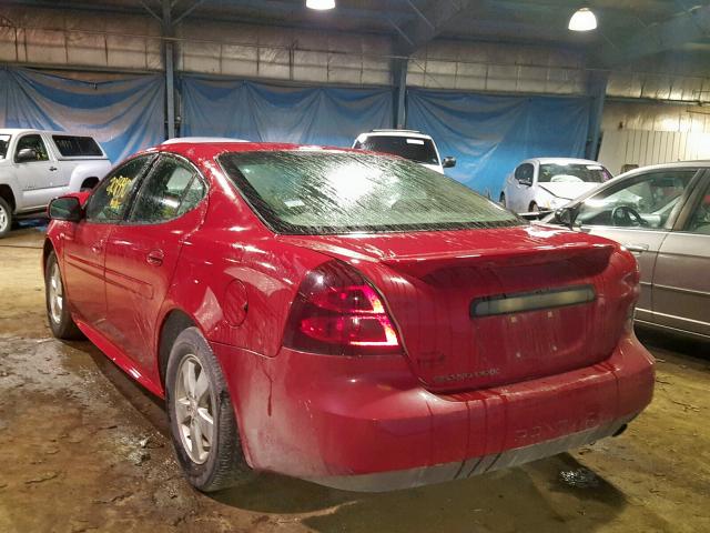 2G2WP552971117396 - 2007 PONTIAC GRAND PRIX 红色 照片 3